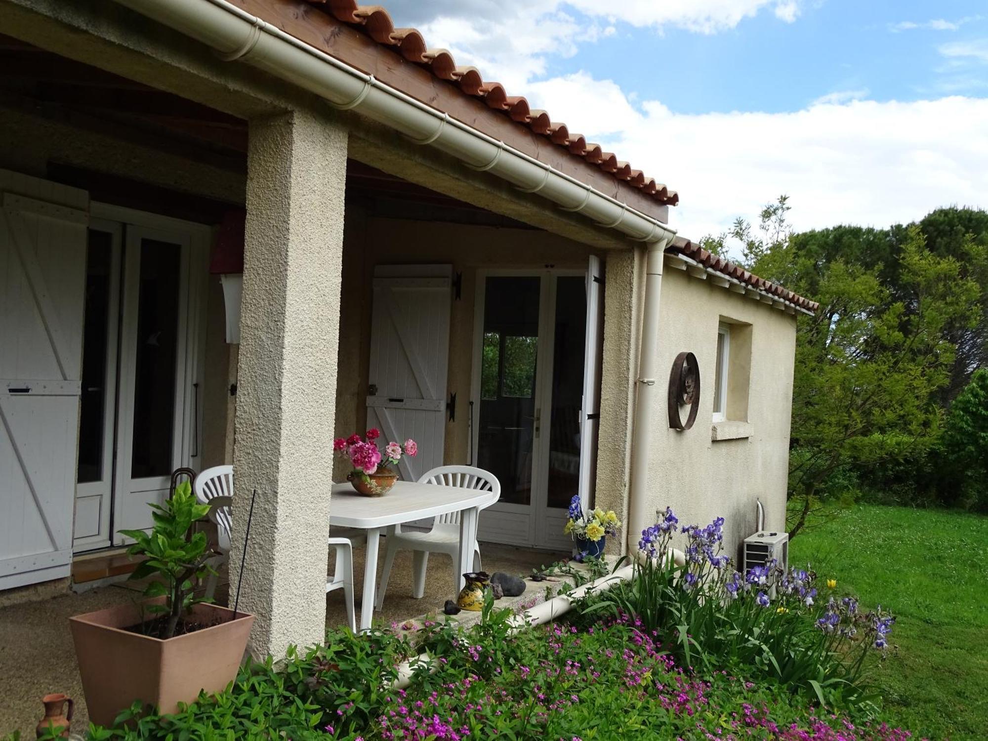 Chambre D'Hotes Independante Avec Kitchenette Saint-Victor-de-Malcap Exterior foto
